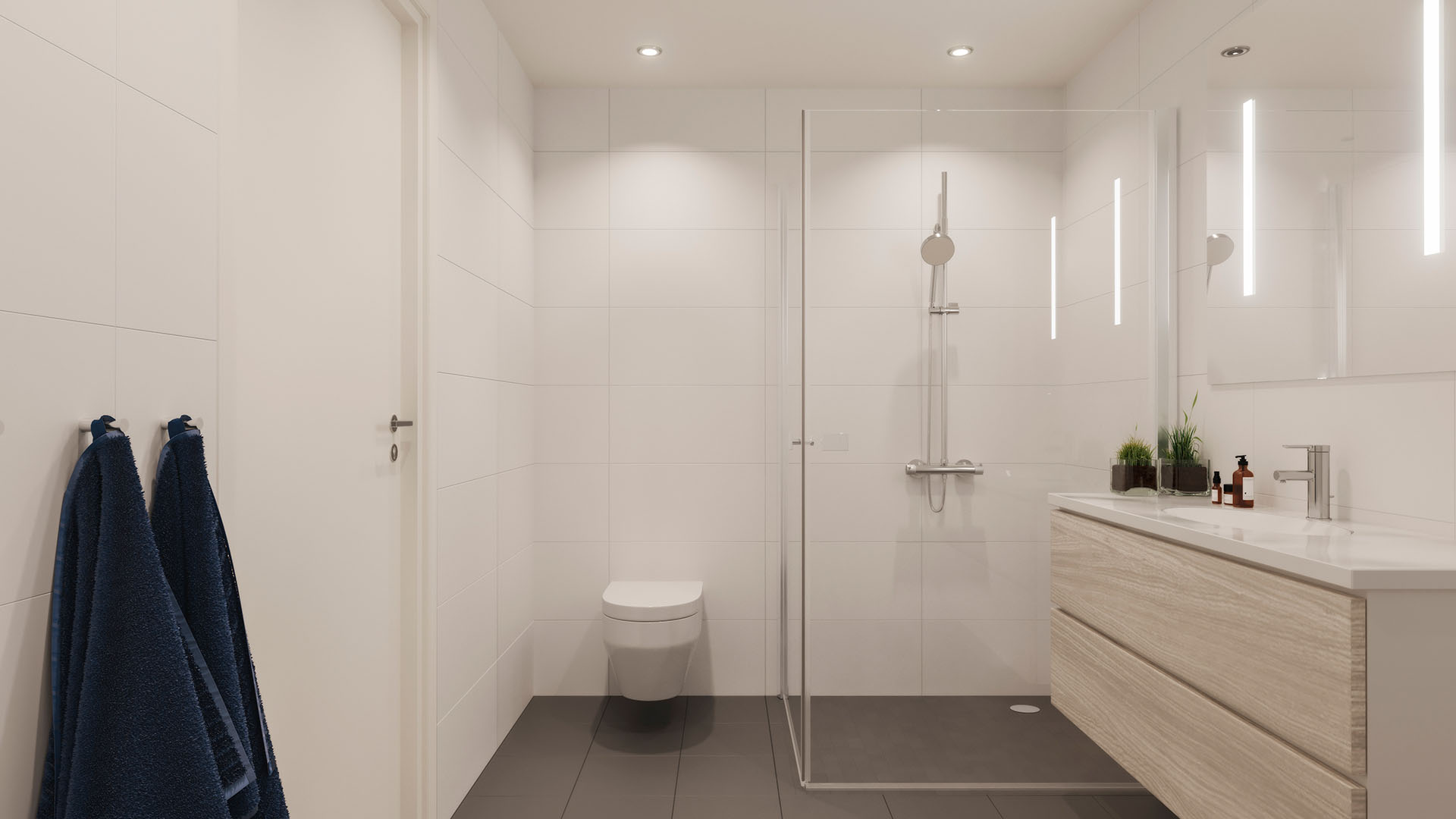 Bilde fra bad, Sk&aring;rerl&oslash;kka p&aring; L&oslash;renskog, Thon Eiendom