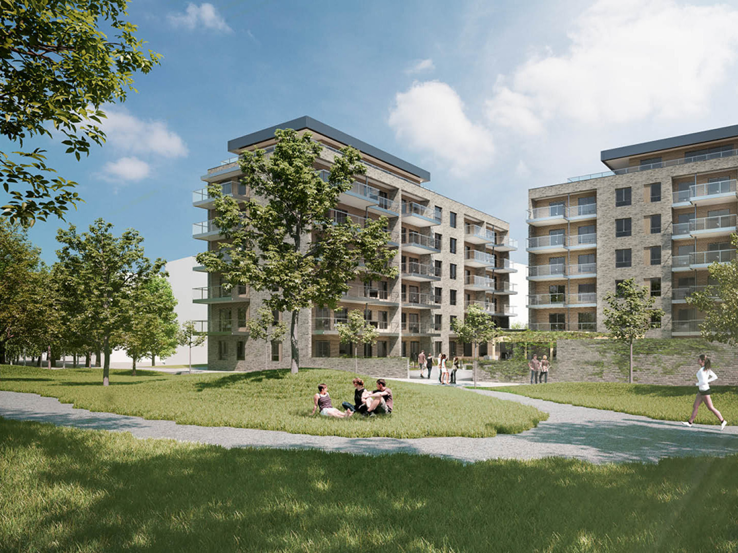 Fasade Wendts Hage, Thon Eiendom