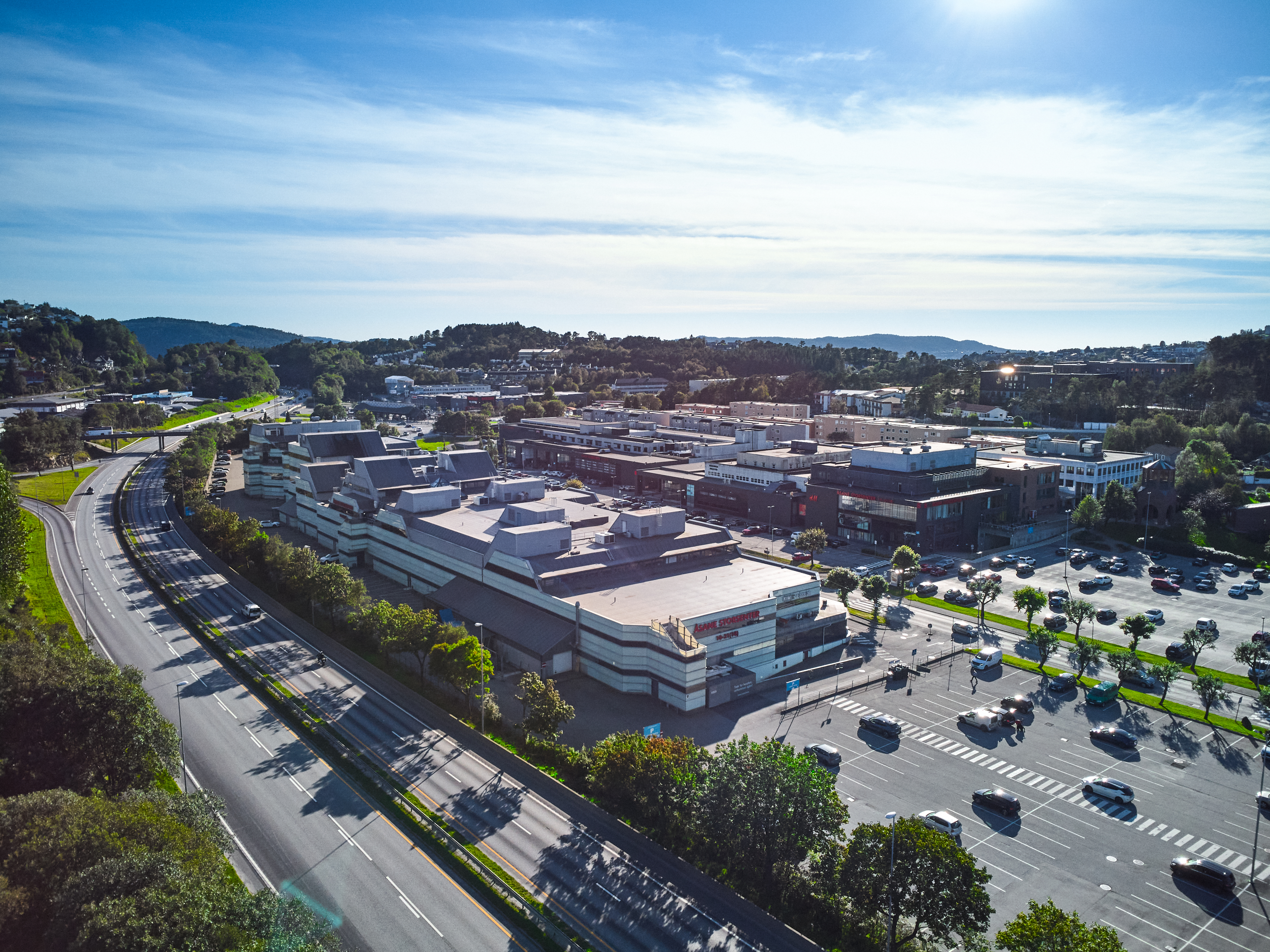 Fasade Åsane Storsenter