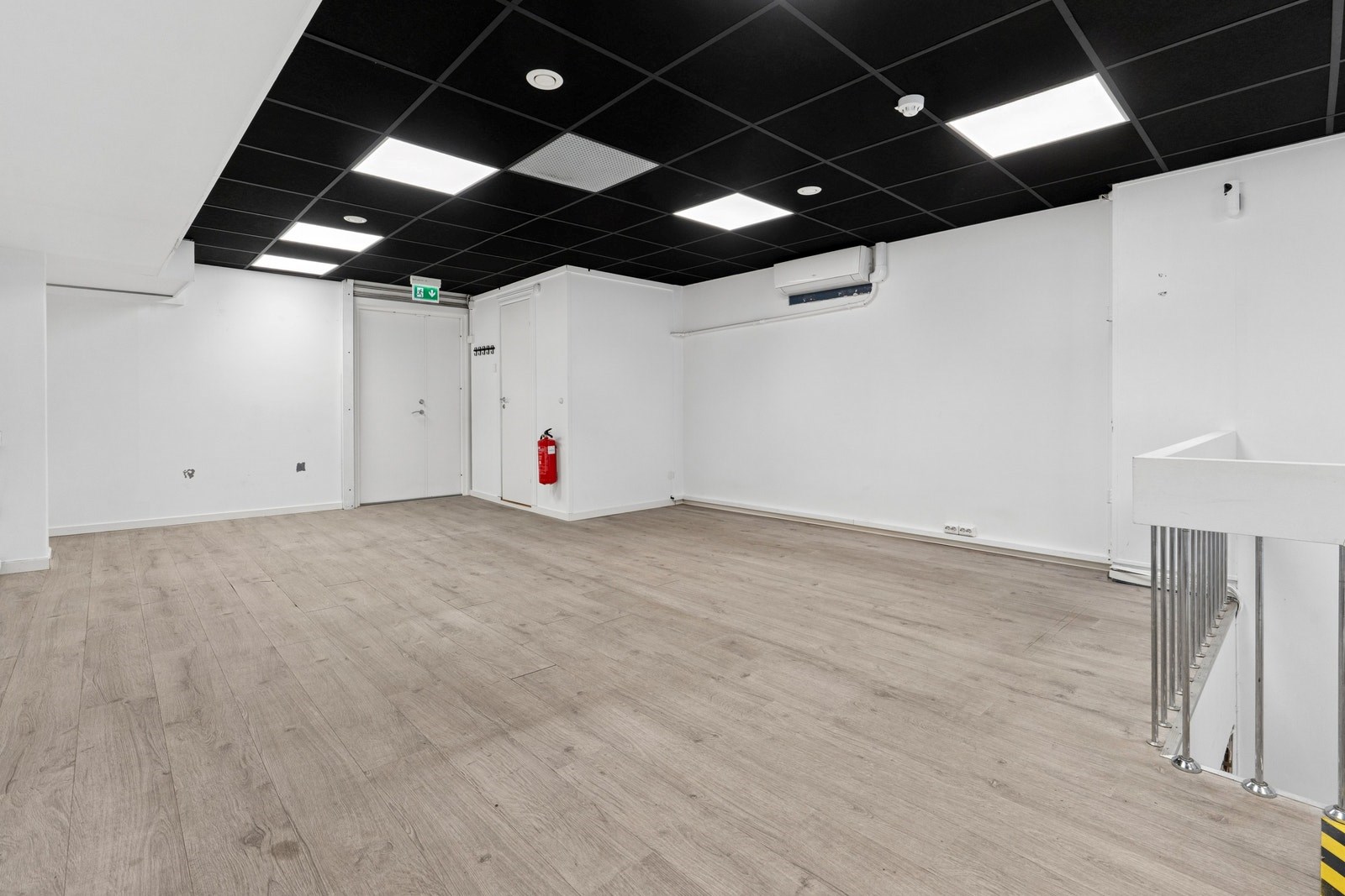 Lyst og åpent lokale med fleksibel planløsning og god utnyttelse av arealet